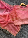 IV By Jn Premium Crunchy Crush 3d Padding Saree With Full Handwork Saree Bulk Orders In India
